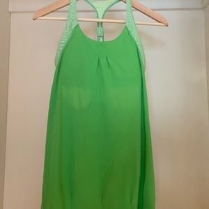 Lululemon tank with built in bra